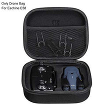 Carica l&#39;immagine nel visualizzatore di Gallery, Cicony Large PU Hard Shell Custodia Impermeabile con Zip per Drone,...