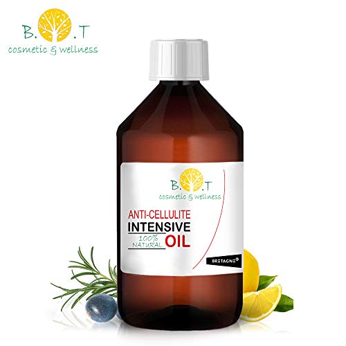 Olio Intensivo Anti cellulite Dimagrante 100% Naturale con Oli essenziali di... - Ilgrandebazar