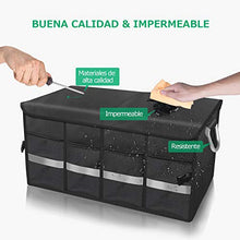 Carica l&#39;immagine nel visualizzatore di Gallery, Oasser Organizer Bagagliaio Auto Organizzatore Baule SUV Camino Pieghevole... - Ilgrandebazar