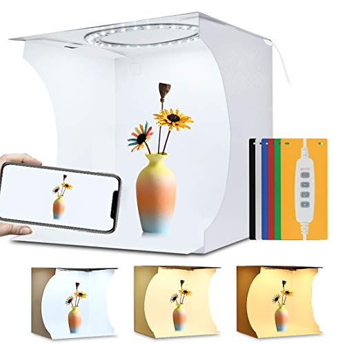 PULUZ Photo Studio Shooting 30 cm Box Anello LED lihjt striscia