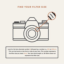 Carica l&#39;immagine nel visualizzatore di Gallery, Gobe - Filtro UV per obiettivi 58 mm (2peak) 58mm