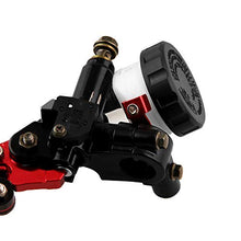 Carica l&#39;immagine nel visualizzatore di Gallery, KKmoon 7/8&quot;Leve Freno Frizione Moto, Universale Regolabile per Cilindro Rosso - Ilgrandebazar