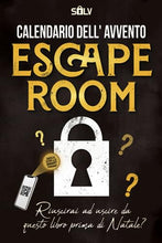 Carica l&#39;immagine nel visualizzatore di Gallery, Calendario dell&#39;Avvento Escape Room: Libro per adulti con 24 enigmi interattivi da risolvere aspettando il Natale