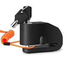 Carica l&#39;immagine nel visualizzatore di Gallery, JUNKER Lucchetto Antifurto Moto,LAllarme Per Bicicletta,ucchetto Bloccadisco... - Ilgrandebazar