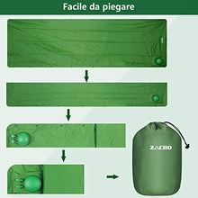Carica l&#39;immagine nel visualizzatore di Gallery, Zacro Materasso da Campeggio Gonfiabile,Impermeabile,75 * 23 * 2.2inch...