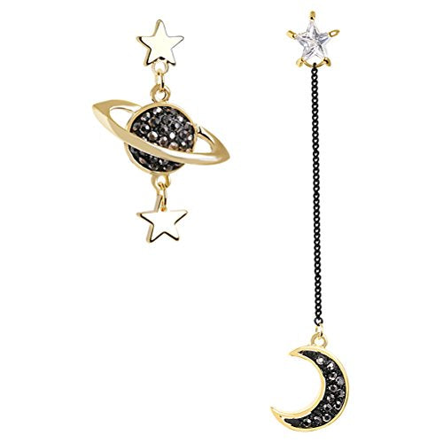 LUOEM Orecchini con pendenti Stelle Luna Pianeta per Regalo di Festa della... - Ilgrandebazar