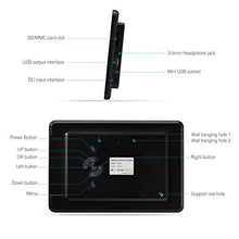 Carica l&#39;immagine nel visualizzatore di Gallery, Powerextra - Cornice per foto digitale HD, 20,3 cm