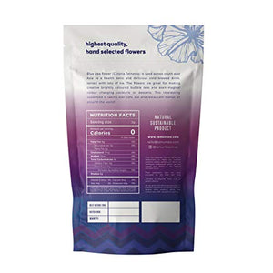 Blue Butterfly Pea Flowers (Clitoria Ternatea/Anchan) - Magic Colour...