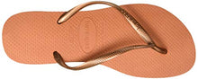 Carica l&#39;immagine nel visualizzatore di Gallery, Havaianas Slim 4000030, Infradito Donna 37/38 EU, Arancione Bronze Orange 7185