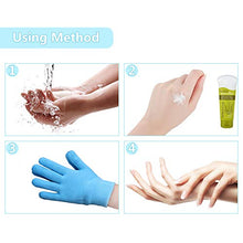 Carica l'immagine nel visualizzatore di Gallery, Pinkiou Ammorbidire SPA Gel Idratante guanti e calzini per colore blu