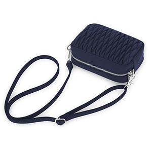 Wind Took marsupio donna marsipio alla moda de nylon multifunzione 2 in 1 Blu