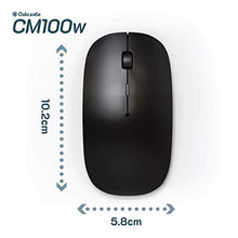 Carica l'immagine nel visualizzatore di Gallery, Oakcastle CM100W - Mouse Wireless per Laptop, Computer e Ufficio, Senza fili