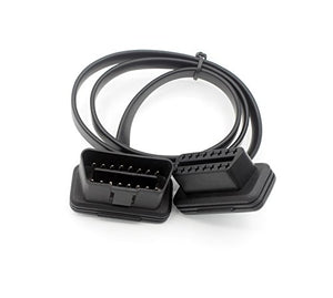 LoongGate OBD-II OBD2 Cavo di prolunga Profilo Ultra Basso - 1 to 1 Flat 0.6m - Ilgrandebazar