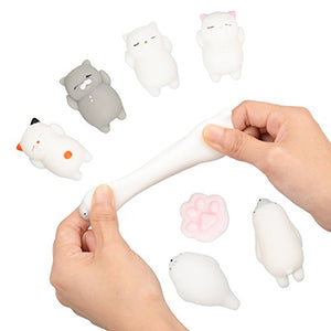 TIME4DEALS Fluffy Slime Grande Kit Slum Jumbo Floam 4-Pack per - Ilgrandebazar