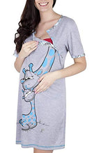 Carica l'immagine nel visualizzatore di Gallery, Mija - Camicia da notte 2 in 1 cotone Premaman / Allattamento / allattamento... - Ilgrandebazar