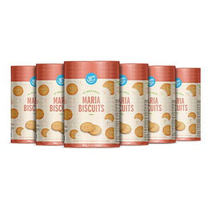 Marchio Amazon - Happy Belly - Biscotti secchi marie senza zuccheri...