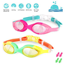 Carica l&#39;immagine nel visualizzatore di Gallery, Occhialini da Nuoto per Bambini - Piscina Bambino 2 PACK
