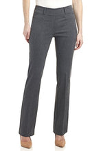 Carica l'immagine nel visualizzatore di Gallery, Rekucci Pantaloni Appena Boot-Cut per Donna di Grande 42, Grigio Carbone