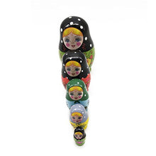 Carica l&#39;immagine nel visualizzatore di Gallery, ULTNICE Bambola russa matrioska di legno Matryoshka 5 pezzi - Ilgrandebazar