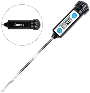 Anpro Termometro Cucina Digitale - Termometri Pentole con Sonda Lunga e...