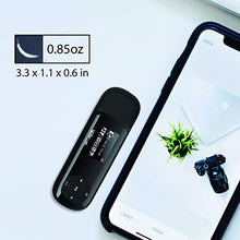 Carica l&#39;immagine nel visualizzatore di Gallery, Walkercam M1 Lettore MP3 USB con radio FM, supporto per lettore musicale Nero