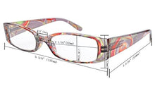 Carica l&#39;immagine nel visualizzatore di Gallery, Eyekepper 3.00 Strength, 4 Pcs Geometric Mix With Case All Clear Lens - Ilgrandebazar