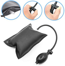 Carica l'immagine nel visualizzatore di Gallery, Cunei Gonfiabili,2 Pack Gonfiaggio Pompa Ad Aria TPU 2 Black Metal Vavle