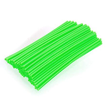 Carica l&#39;immagine nel visualizzatore di Gallery, color tree 72pcs/Lot Copriraggi Moto Motocross Cerchioni per Universal Verde - Ilgrandebazar
