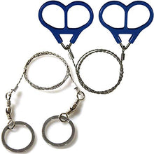 Carica l'immagine nel visualizzatore di Gallery, WENTS Sega Sopravvivenza Filo 2PCS Mini in Acciaio Inox Emergenza...