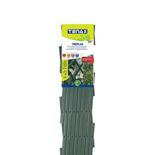 Carica l&#39;immagine nel visualizzatore di Gallery, Treplas 0,50x2 m, Verde, Traliccio Estensibile in PVC per Sostegno a Muro di Fiori e Piante Rampicanti