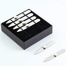 Carica l&#39;immagine nel visualizzatore di Gallery, AOLVO, 6 stecche per colletto della camicia in acciaio inox, con 6 3 Sizes - Ilgrandebazar