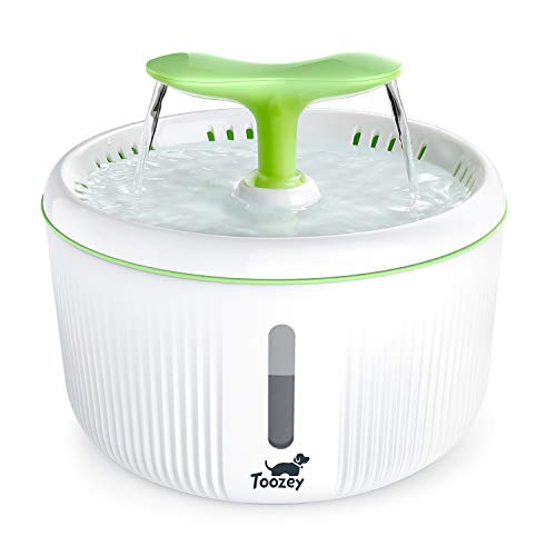 Toozey Fontanella per Gatti, 2L Fontana Gatti con Finestra Livello... - Ilgrandebazar