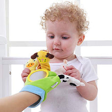 Carica l&#39;immagine nel visualizzatore di Gallery, Xrten Burattini a dito,Guanto Cartoon Animal Finger Velluto Dolls Toys...