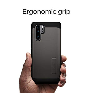 Spigen Slim Armor, Cover Huawei P30 Pro, Design Meccanica Durevole Gunmetal - Ilgrandebazar