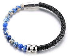 Carica l&#39;immagine nel visualizzatore di Gallery, Halukakah ● Saluto Il Terra ● Bracciale Mare(pietra Imperiale Blu) - Ilgrandebazar