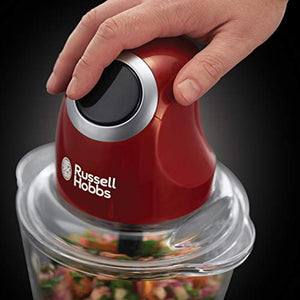 Russell Hobbs Desire Tritatutto, 200 W, 1 L, Rosso