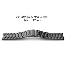 Carica l&#39;immagine nel visualizzatore di Gallery, Simpeak Cinturino Compatibile per Samsung Gear S3/ S3 Nero