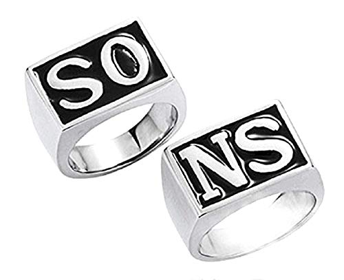 Inception Pro Infinite Coppia di Anelli Sons of Anarchy - Idea Regalo - Ilgrandebazar