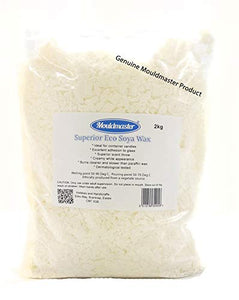 Moldmaster - Cera di soia Naturale, 2 kg, Colore Bianco - Ilgrandebazar