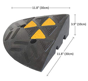 RKR-1E Rampe per marciapiede parte terminale 10 cm (Pacco da 1) - Ilgrandebazar