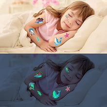 Carica l'immagine nel visualizzatore di Gallery, 400 (30 Fogli) Tatuaggi Per Bambini, Luminous Temporanei, Finti, per Ragazzi, per Regalini Fine Festa Compleanno