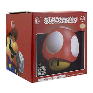 Super Mario Lampada Mushroom, Multi, One Size - Ilgrandebazar