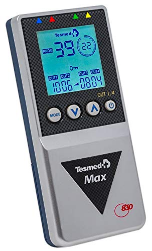 Tesmed MAX 830 con 20 elettrodi elettrostimolatore muscolare professionale :...