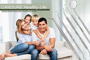 Dentale Sbiancamento dei denti Tartaro e targa Rimozione Sonda a specchio Kit - Ilgrandebazar