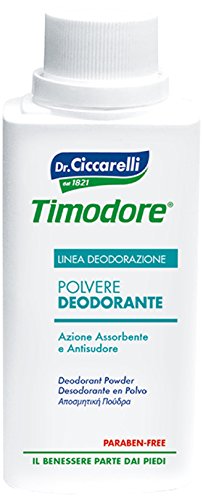 Timodore Polvere Deodorante, 250 gr 250 g (Confezione da 1)