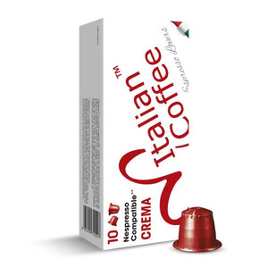 200 capsule ItalianCoffee Caffè Crema compatibili Sistemi Nespresso* (10...