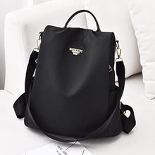 Carica l&#39;immagine nel visualizzatore di Gallery, shepretty Zaino Donna antifurto Borsa Tracolla Zainetto Viaggio Daypack zaino donna scuola, 8864Nero