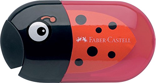 Faber-Castell 183526 Temperamatite, Rosso - Ilgrandebazar