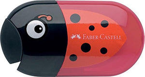Faber-Castell 183526 Temperamatite, Rosso - Ilgrandebazar