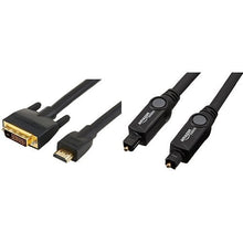 Carica l'immagine nel visualizzatore di Gallery, AmazonBasics Cavo adattatore DVI-HDMI (ultimo standard) - 1,83 m (non per il... - Ilgrandebazar